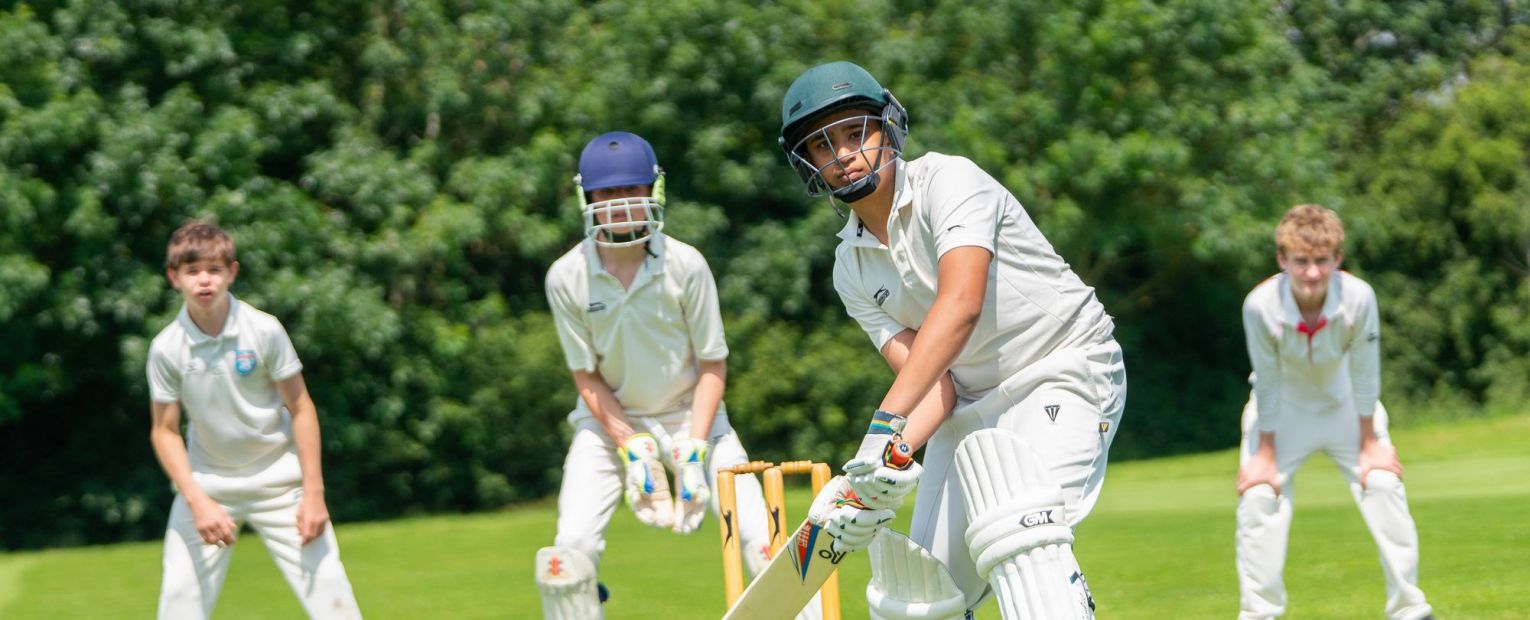 school cricket players