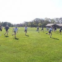 pupils running