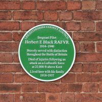 remembrance plaque on a wall